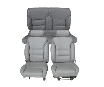 1987-1995 Chrysler LeBaron Convertible High End Sport Model Vinyl Seat Upholstery Set With Perforated Inserts