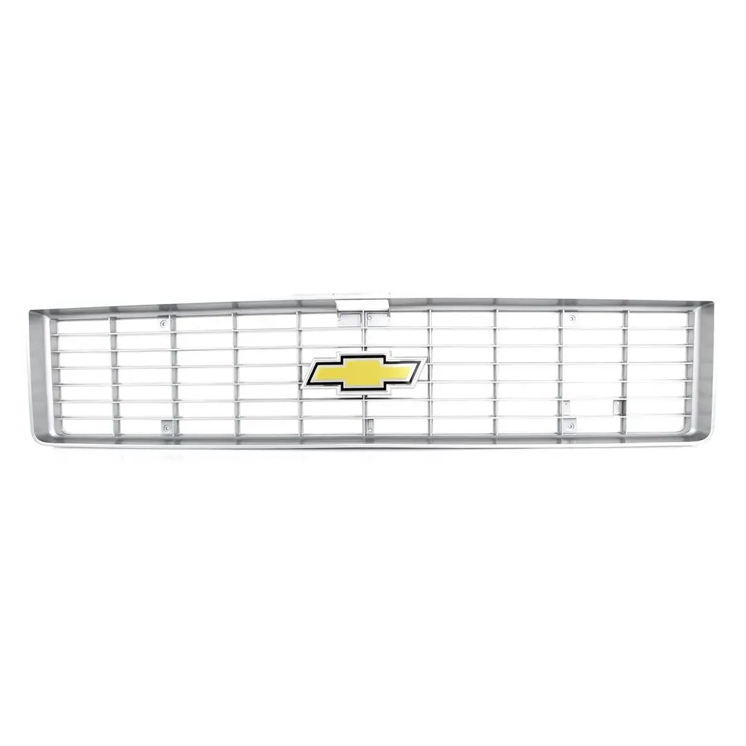 1973-1974 Chevrolet Truck Blazer Suburban Argent Gray Grille W/ Bowtie AMD