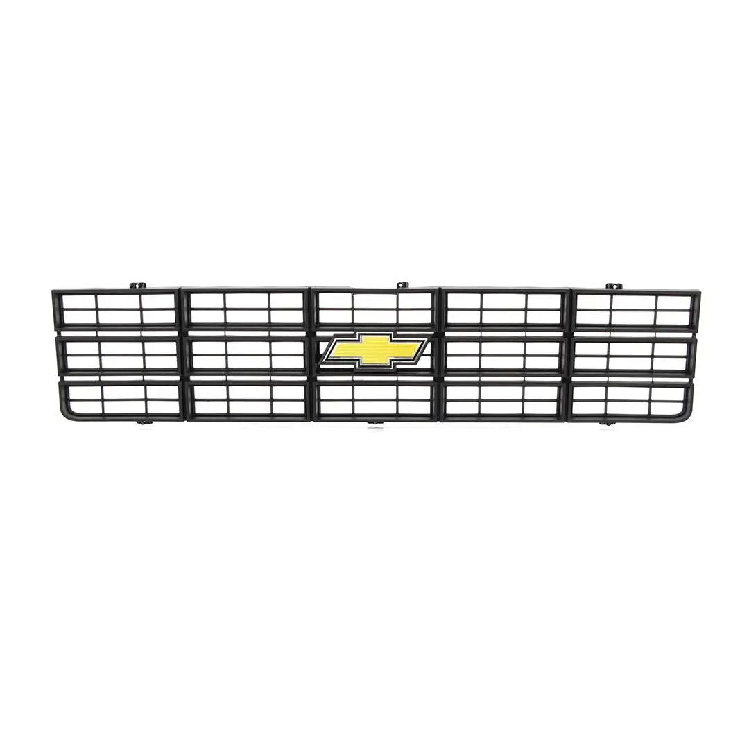 1977-1979 Chevrolet Truck Blazer Suburban Black Grille W/ Bowtie AMD