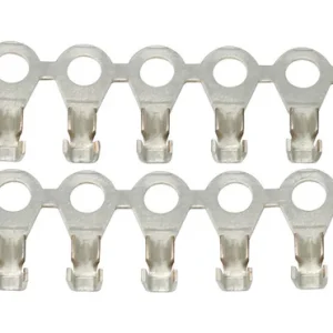 14-16 Gauge Ring Terminals With .20 Hole 10 Piece