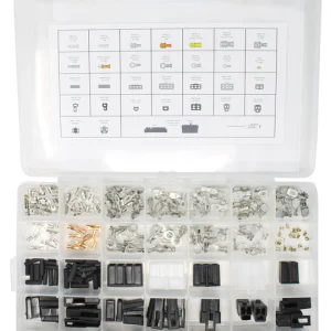 Professional Grade Wiring Terminal & Connector Kit 250 Piece