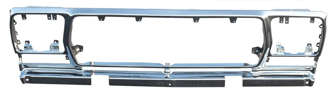 1978-1979 Ford Pickup Truck & Bronco Chrome Steel Grille Shell AMD