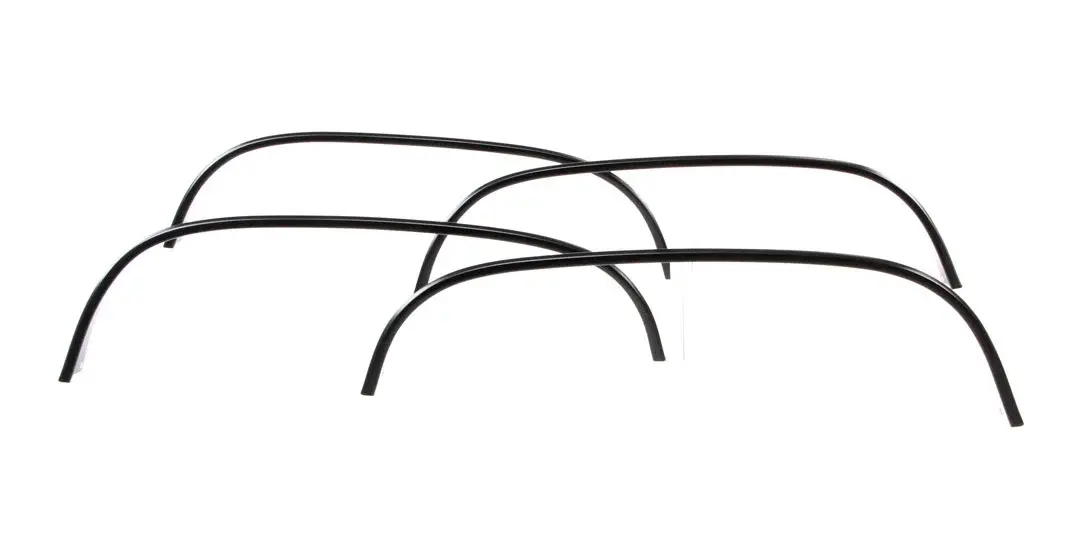 1988-1998 Chevrolet GMC Truck Blazer Suburban Black Wheel Opening Molding Set