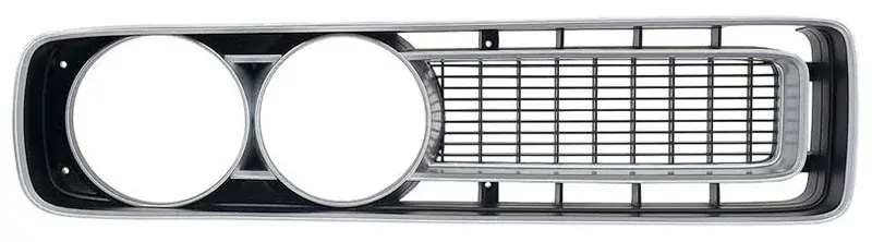 1971 Dodge Charger Black And Silver Right Hand Grille