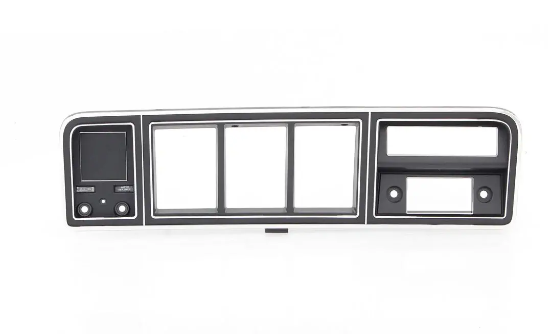 1973-1979 Ford Truck & Bronco Black Dash Bezel W/O AC
