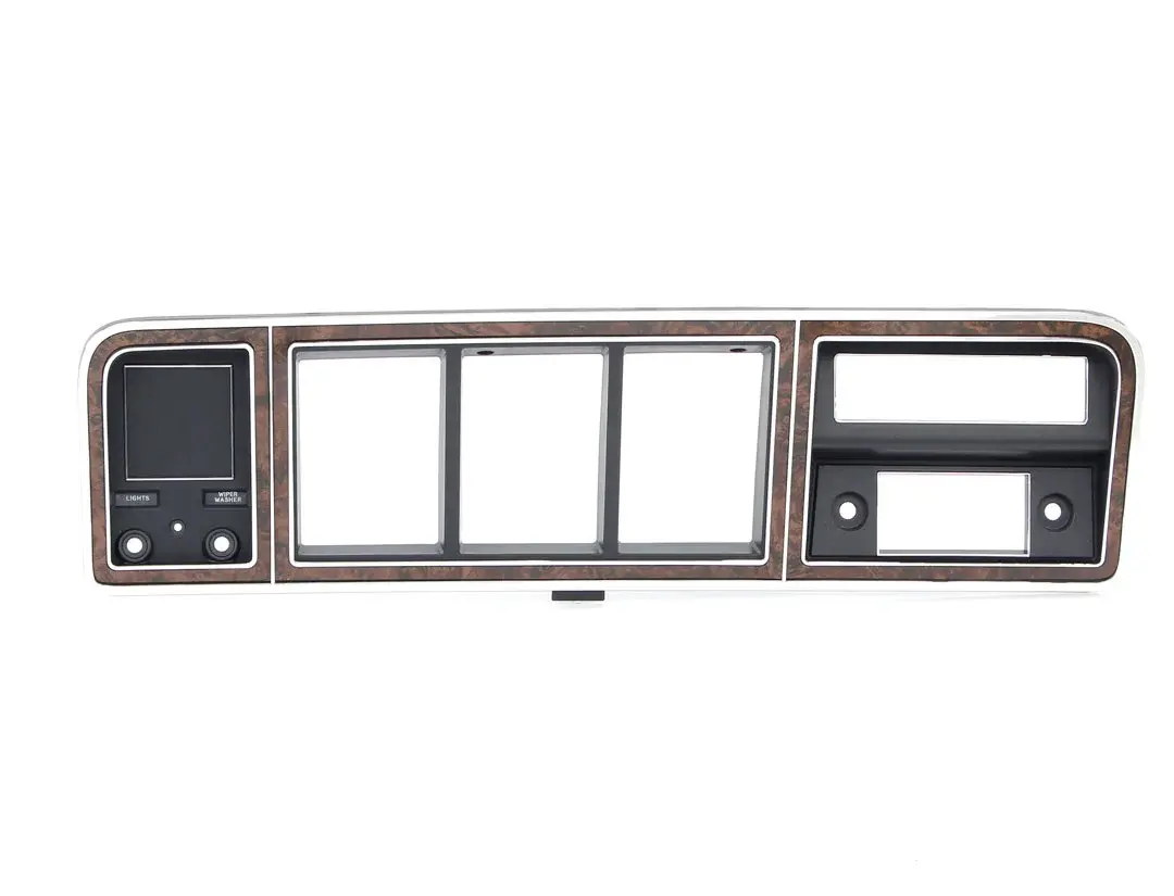 1973-1979 Ford Truck & Bronco Woodgrain Dash Bezel W/O AC