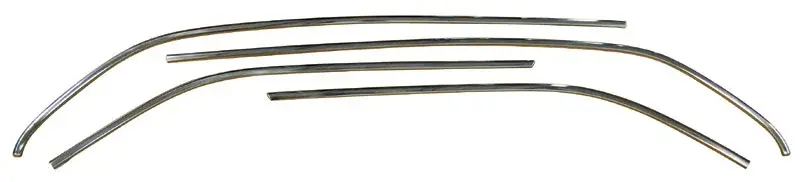 1970-1976 Plymouth Duster Demon Dart Drip Rail Molding Set AMD