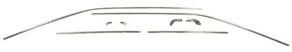 1968-1970 Plymouth Roadrunner GTX Belvedere Satellite Drip Rail Molding Set AMD