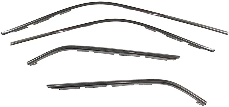 1970-1974 Dodge Challenger Drip Rail Molding Set AMD