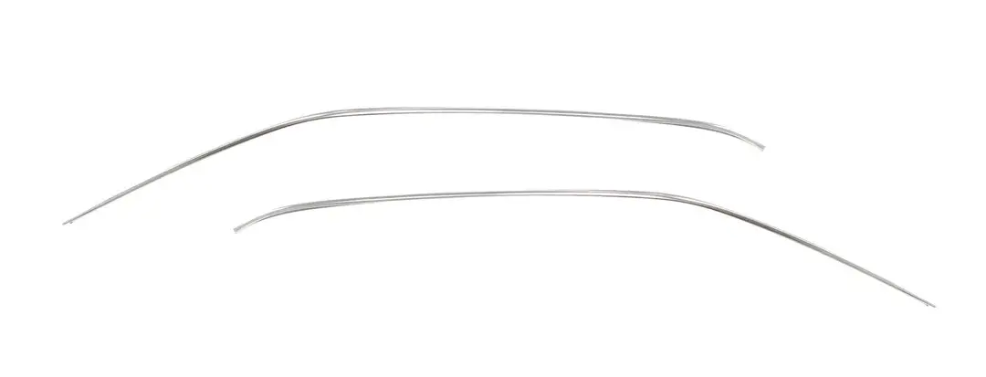 1966-1967 Ford Fairlane 2 Door Hardtop Drip Rail Molding Set AMD