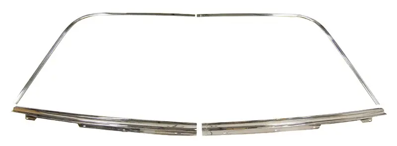 1970-1976 Plymouth Duster Demon Dart Rear Window Molding Set AMD
