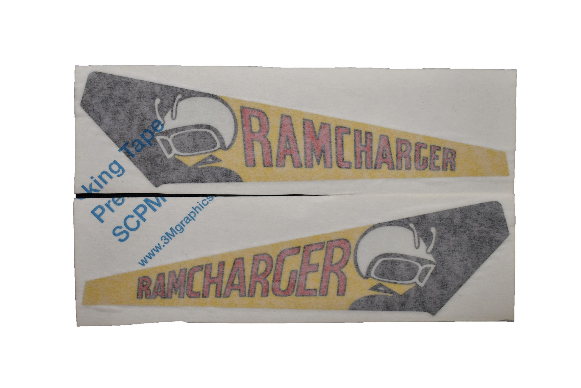 1971 Dodge Charger Ramcharger Hood Scoop Decal Pair