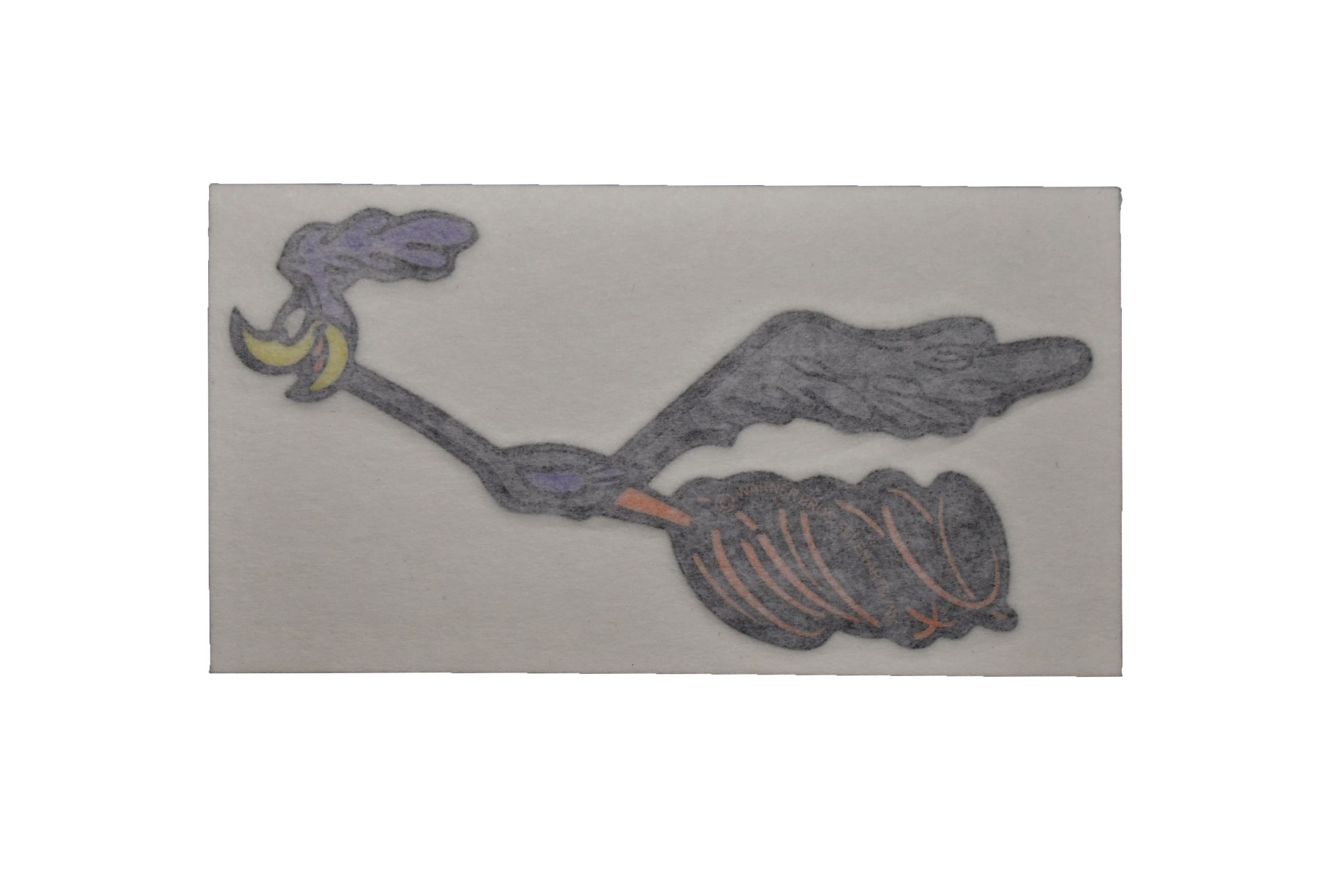 1969-1975 Plymouth Roadrunner Left Hand Running Bird Decal