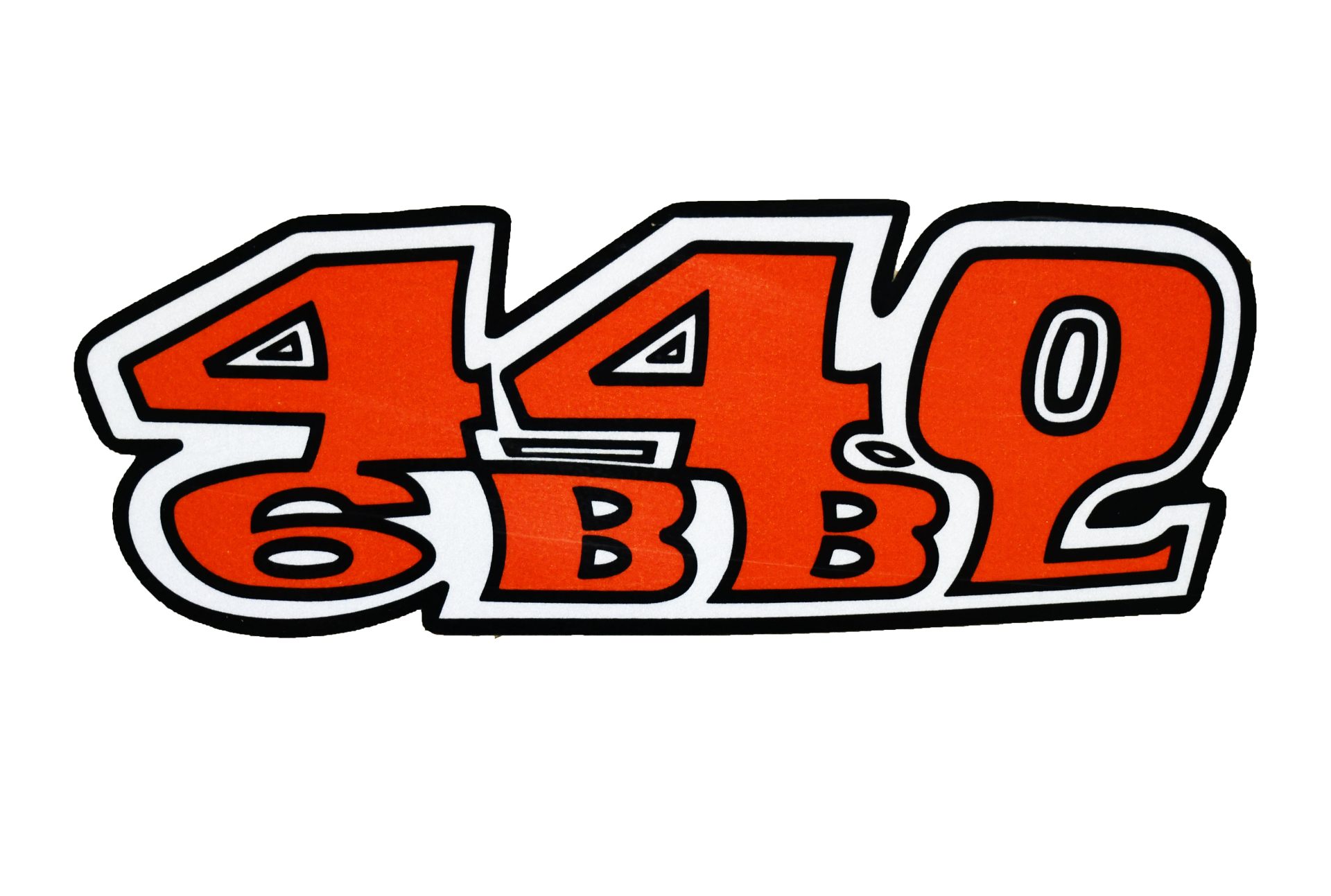 1969 Plymouth Roadrunner 440 6 BBL Hood Decal
