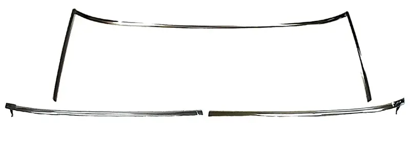 1967-1969 Chevrolet Camaro & Firebird Coupe Windshield Molding Set