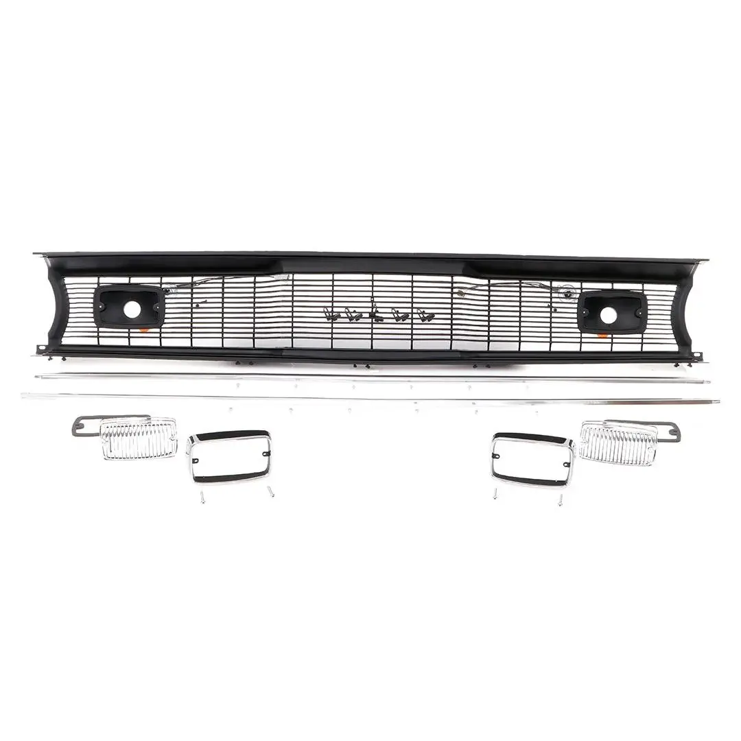1972 Plymouth Duster Scamp Valiant Grille Assembly Set