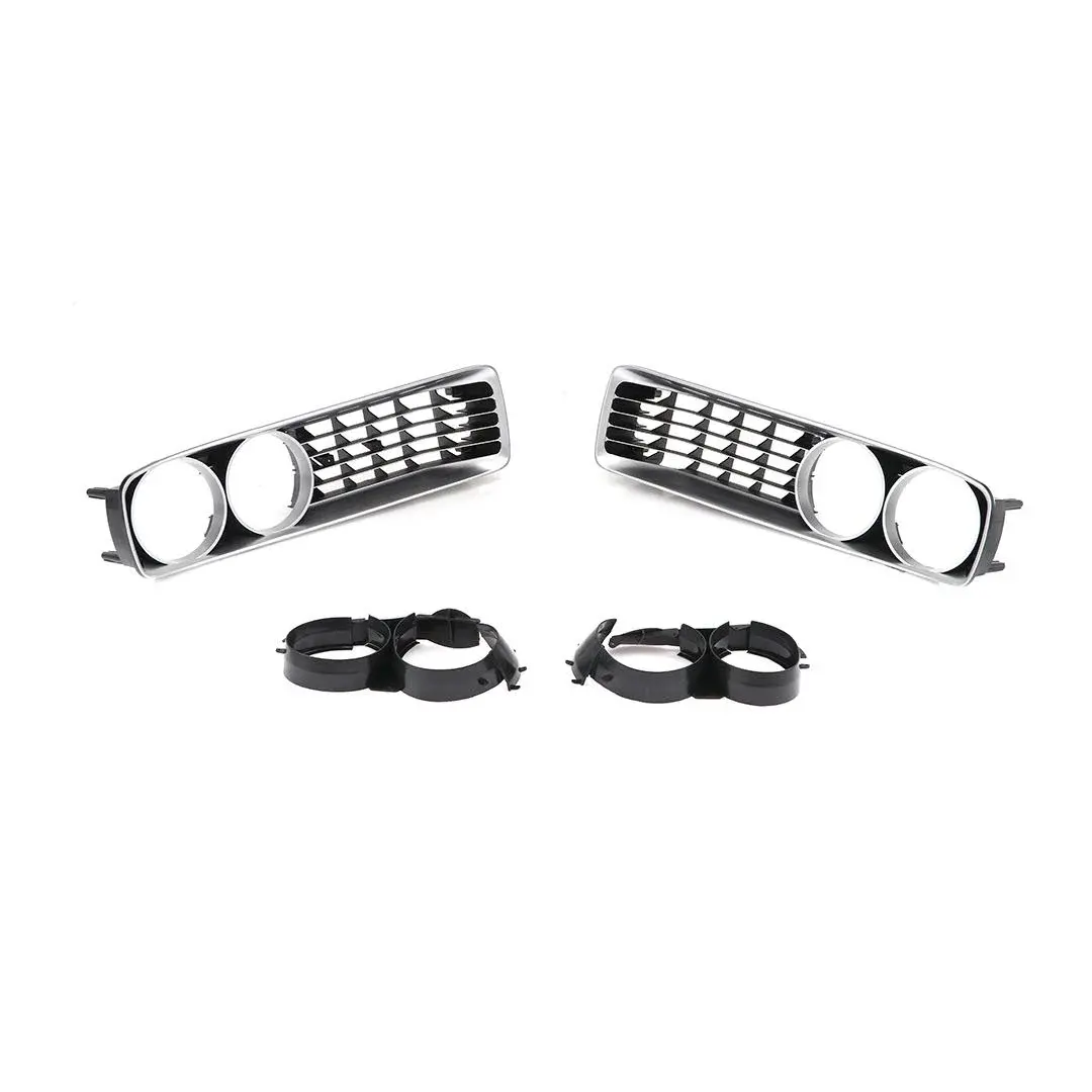 1972 Dodge Charger Silver Grille Set 5 Piece