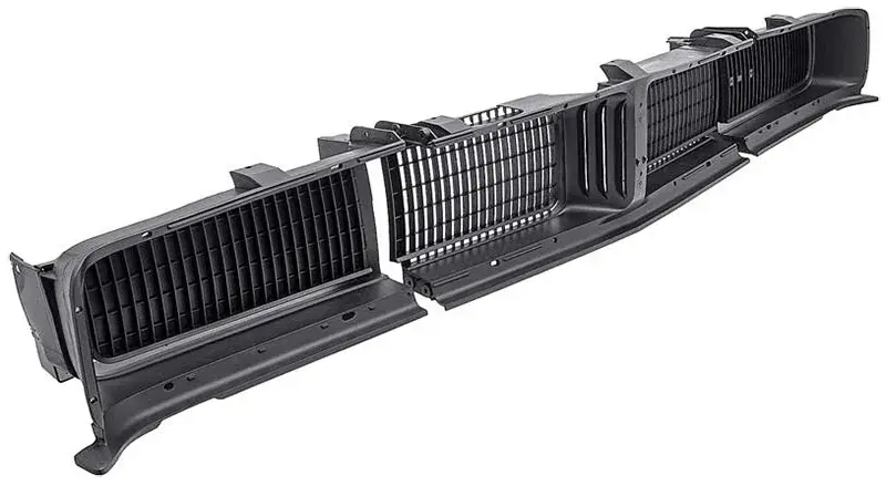 1969 Dodge Charger Black Grille Set