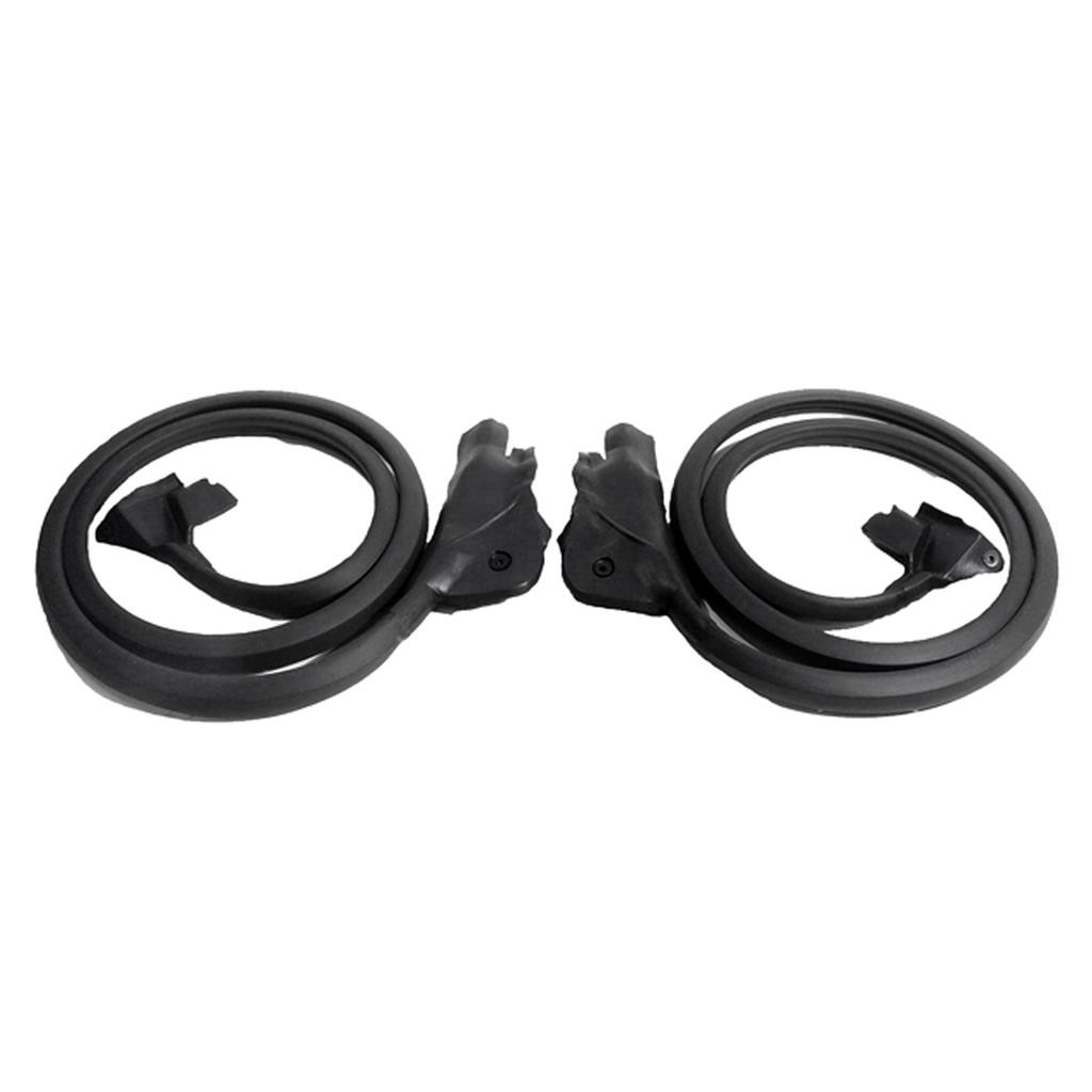 1984-1989 Chevrolet Corvette Molded Door Seals Metro