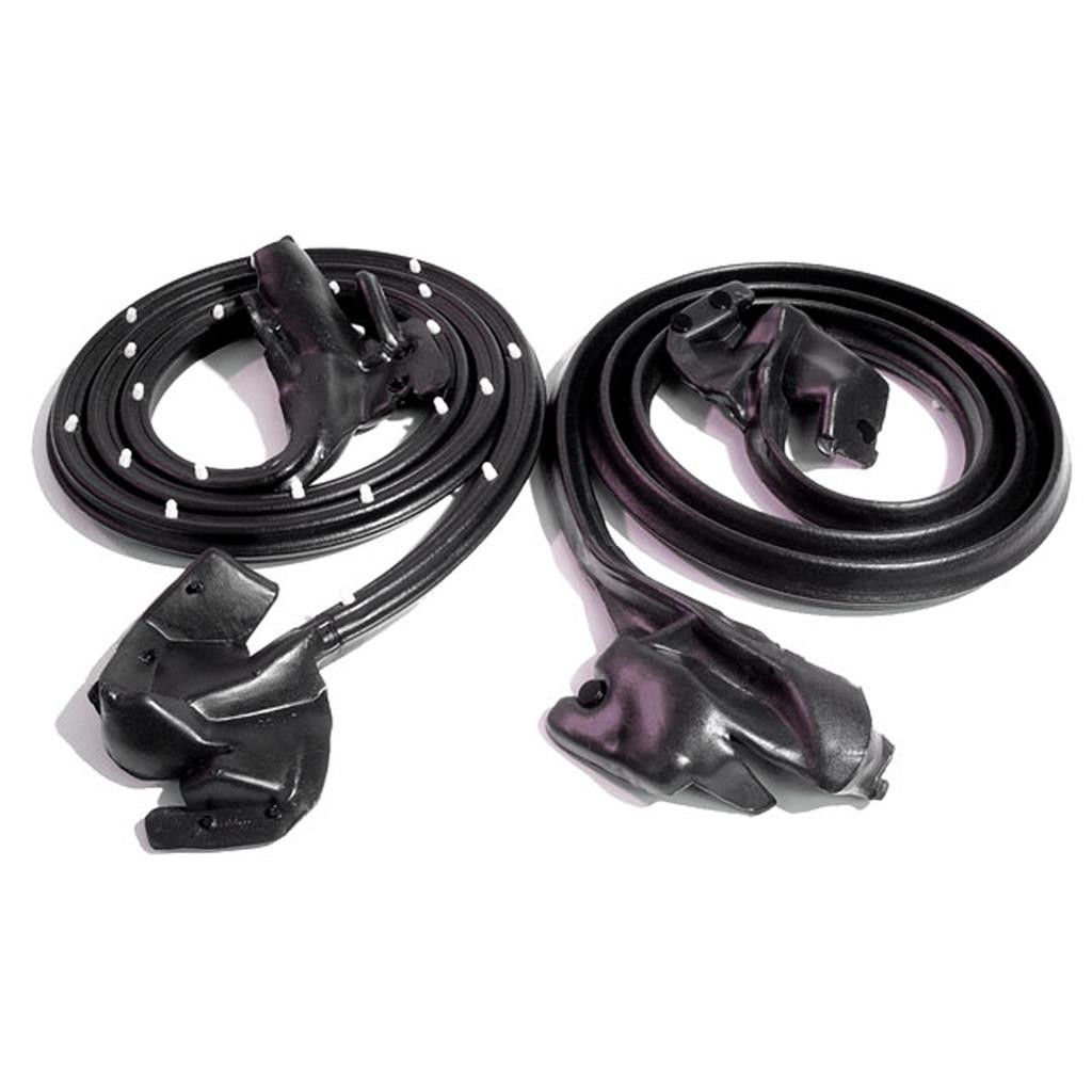 1968-1969 Chevrolet Camaro & Firebird Molded Door Seals Metro