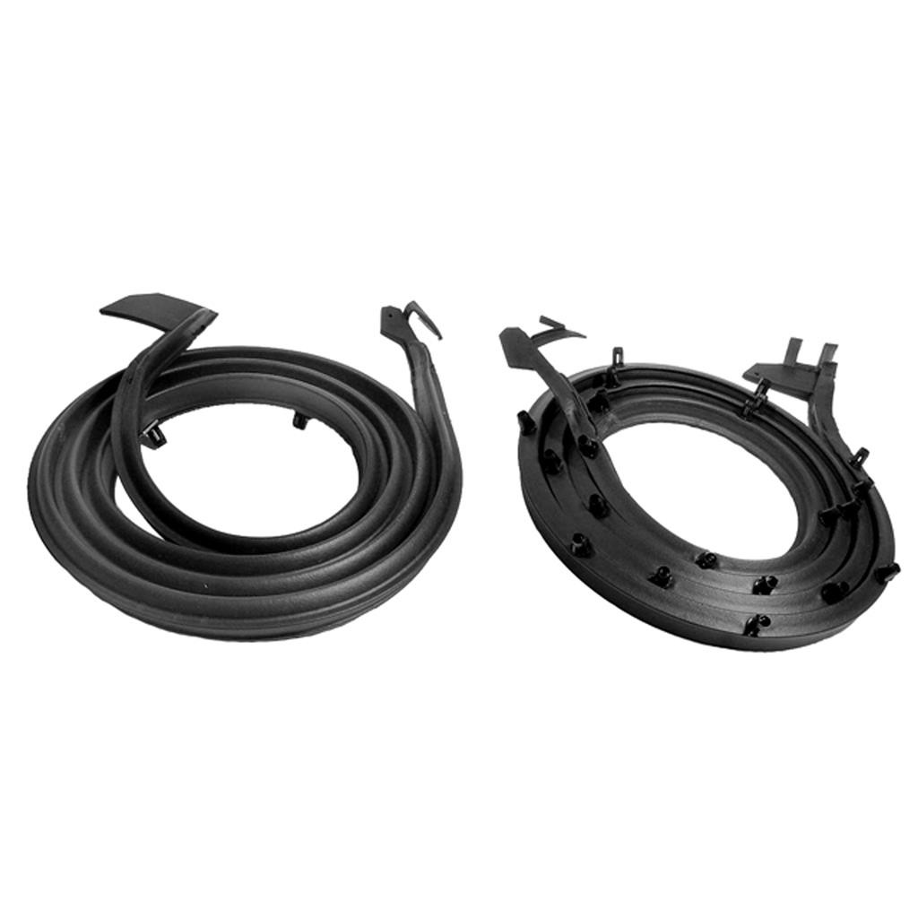1965-1966 AMC Ambassador Classic Marlin 2 Door Molded Door Seals Metro