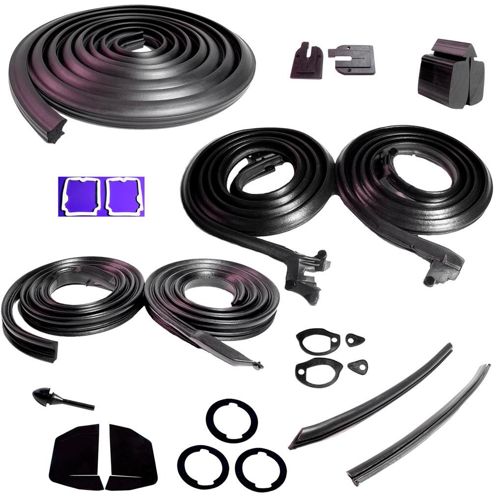 1965 Chevrolet Chevelle & Malibu 2 Dr Hardtop Master Weatherstrip Kit