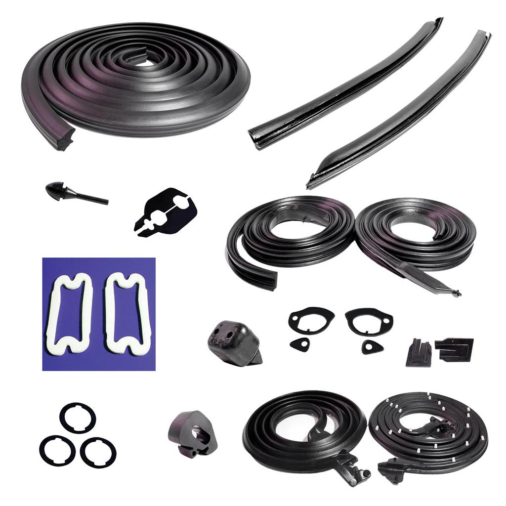 1967 Chevrolet Chevelle & Malibu 2 Dr Hardtop Master Weatherstrip Kit