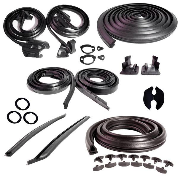 1968 Chevrolet Chevelle & Malibu 2 Dr Hardtop Master Weatherstrip Kit