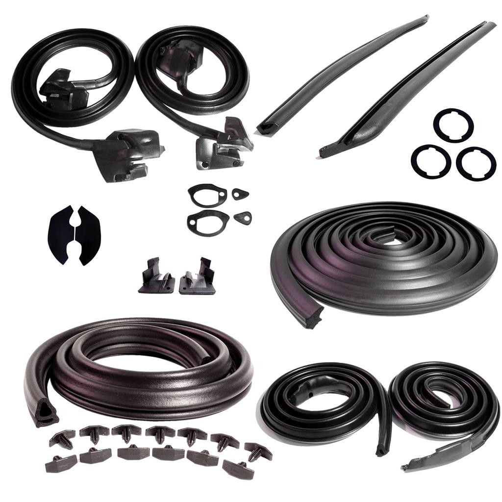 1971-1972 Chevrolet Chevelle & Malibu 2 Dr Hardtop Master Weatherstrip Kit