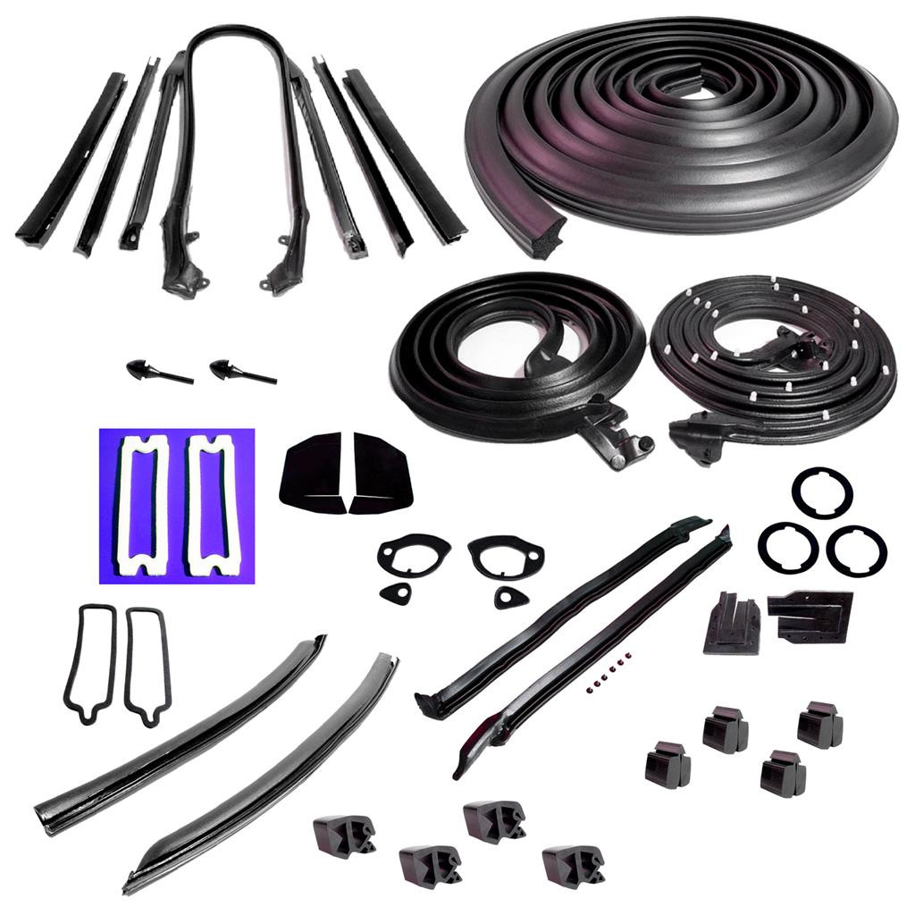 1966 Chevrolet Chevelle & Malibu Convertible Master Weatherstrip Kit
