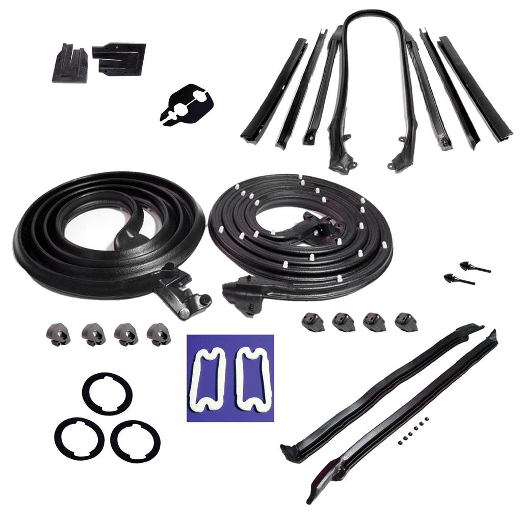 1967 Chevrolet Chevelle & Malibu Convertible Master Weatherstrip Kit
