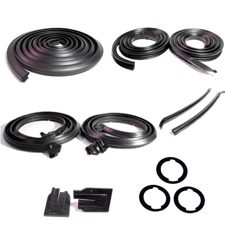 1966-1967 Pontiac GTO LeMans Tempest 2 Dr Hardtop Master Weatherstrip Kit