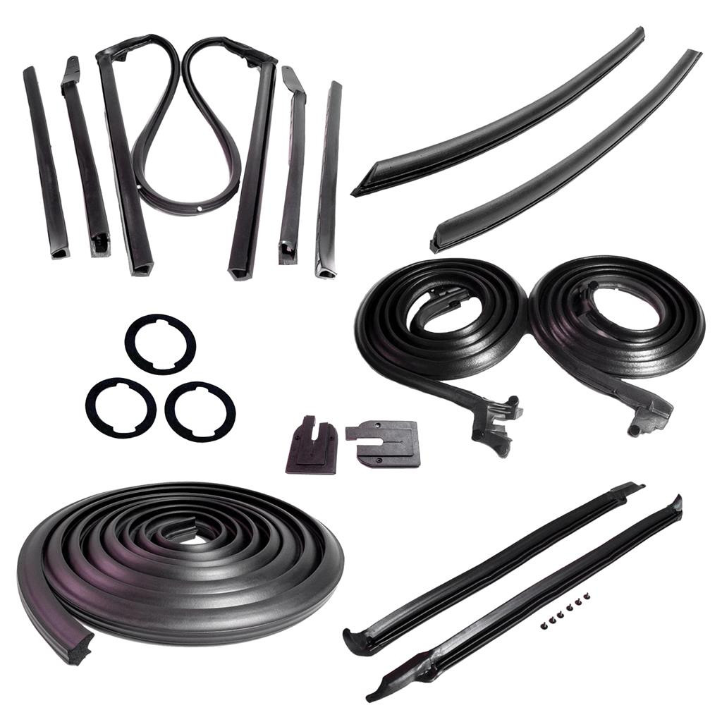 1964 Pontiac GTO LeMans Tempest Convertible Master Weatherstrip Kit Metro