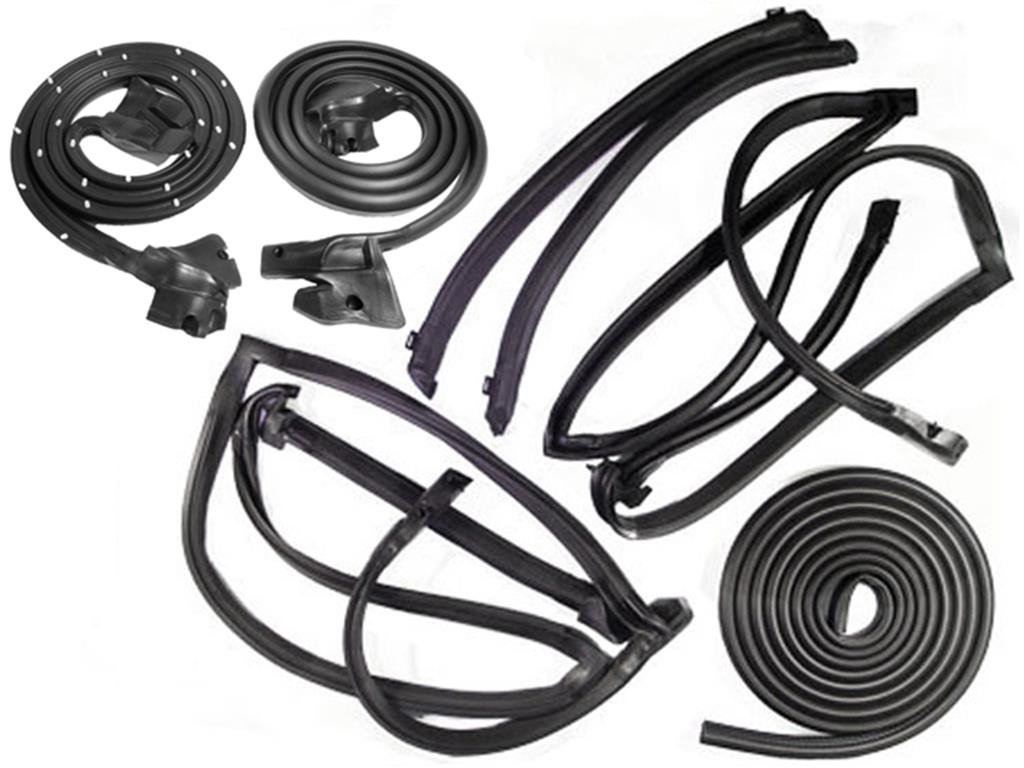 1982-1988 Chevrolet Monte Carlo & Grand Prix 2 Door W/ T Top Basic 7 Piece Weatherstrip Kit
