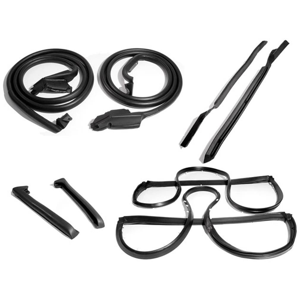 1969-1972 Chevrolet Corvette T-Top Basic Weatherstrip Kit Metro
