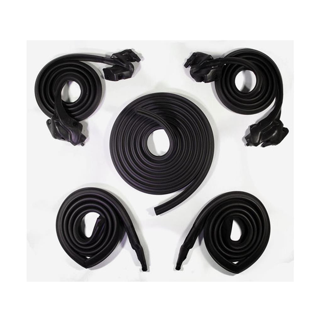 1968-1969 Chevrolet Camaro & Firebird Hardtop Basic Weatherstrip Kit Metro