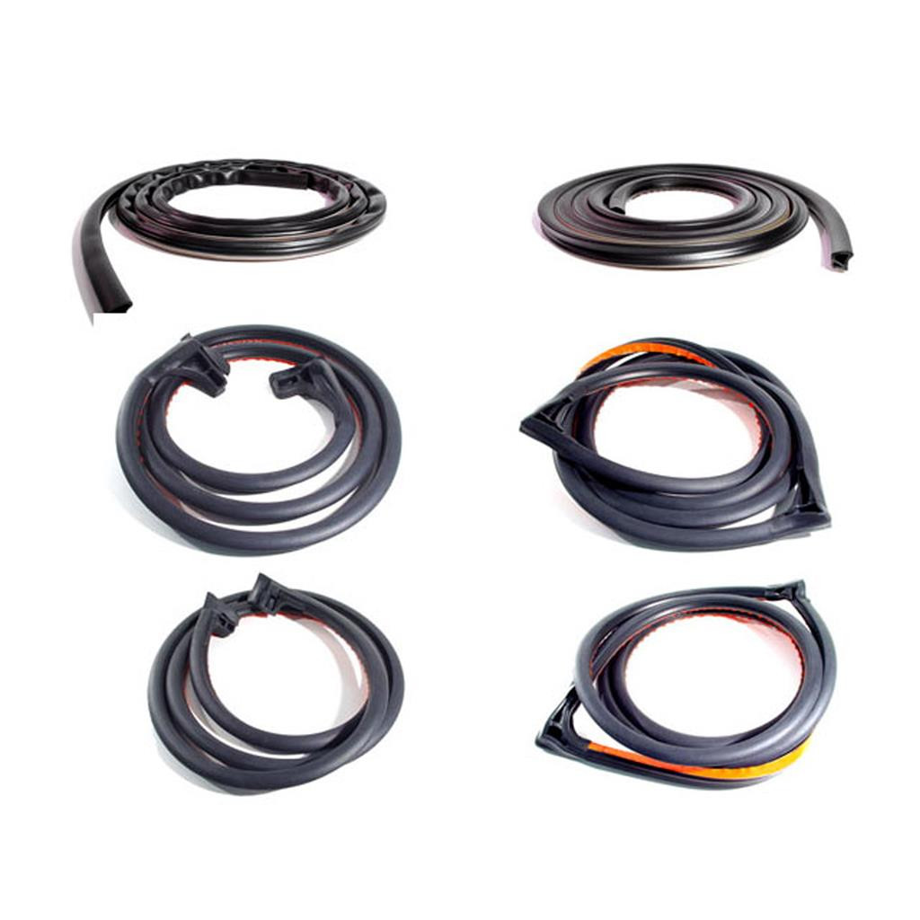1975-1991 Ford E100 E150 E250 E350 Van W/ Side Cargo Doors Basic Weatherstrip Kit Metro