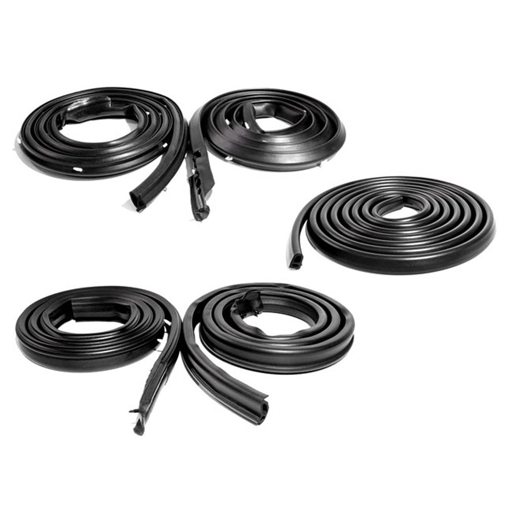 1971-1974 Mopar B Body 2 Dr Hardtop Basic Weatherstrip Kit Metro