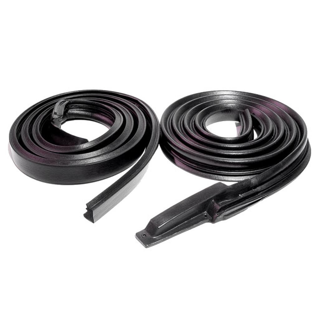 1961-1964 Cadillac DeVille & Series 62 4 Dr Hardtop Roof Rail Seals W/ 4 Windows