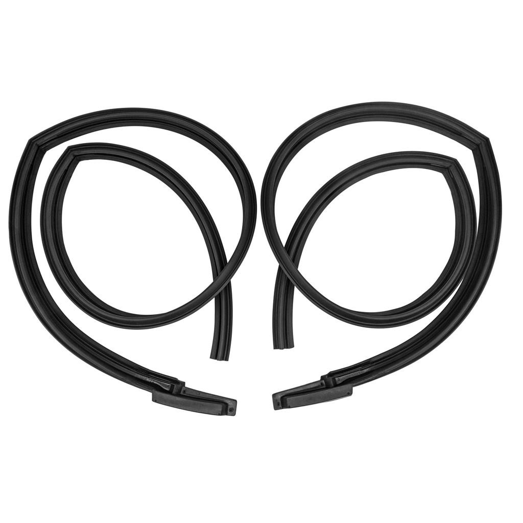 1963-1964 Cadillac DeVille & Series 62 2 Dr Hardtop Roof Rail Seals Metro