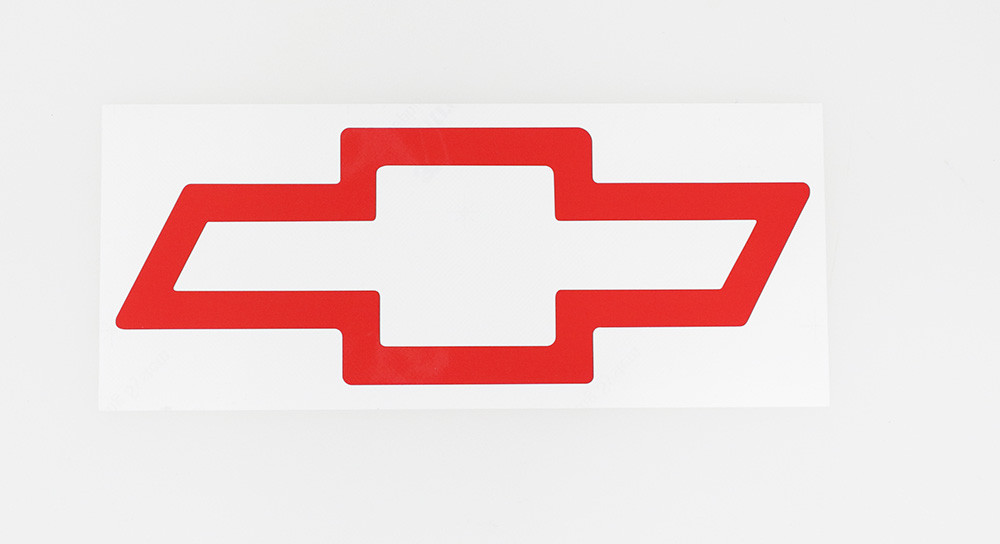 1947-1987 Chevrolet Bowtie Red Decal