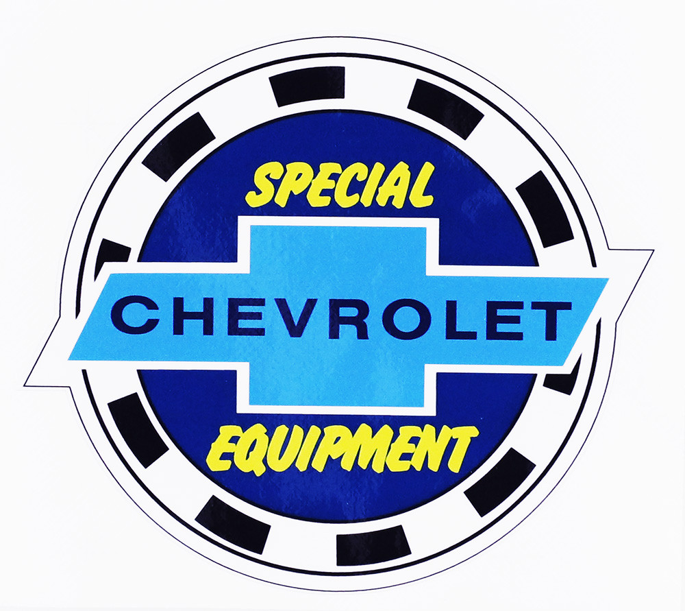 1947-1987 Chevrolet Special Equipment Decal 3"