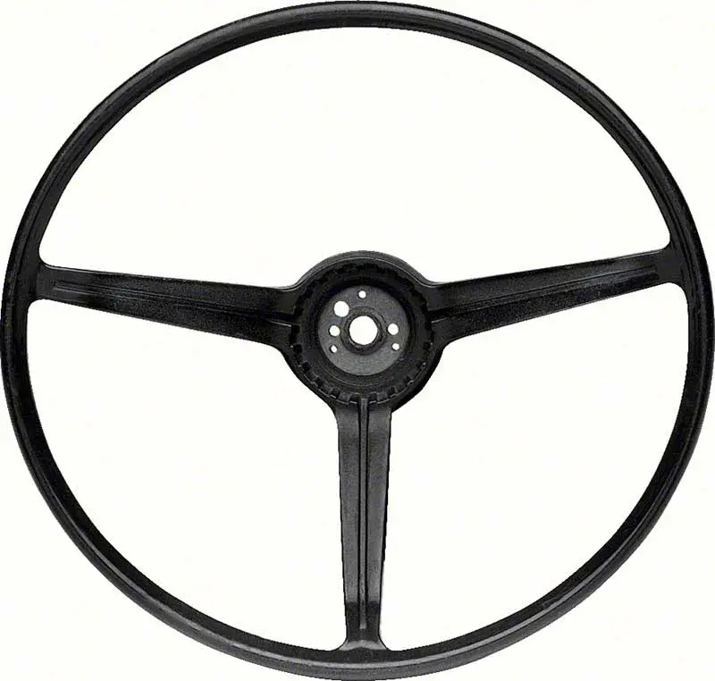 1967 Chevrolet Camaro Standard Black Steering Wheel