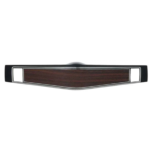 1969 Chevrolet Chevelle Camaro Impala Nova Black Steering Wheel Shroud W/ Woodgrain