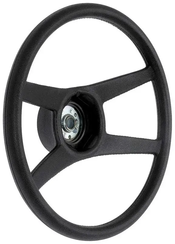 1971-1981 Chevrolet Camaro Nova Chevelle Black 4 Spoke Sport Steering Wheel
