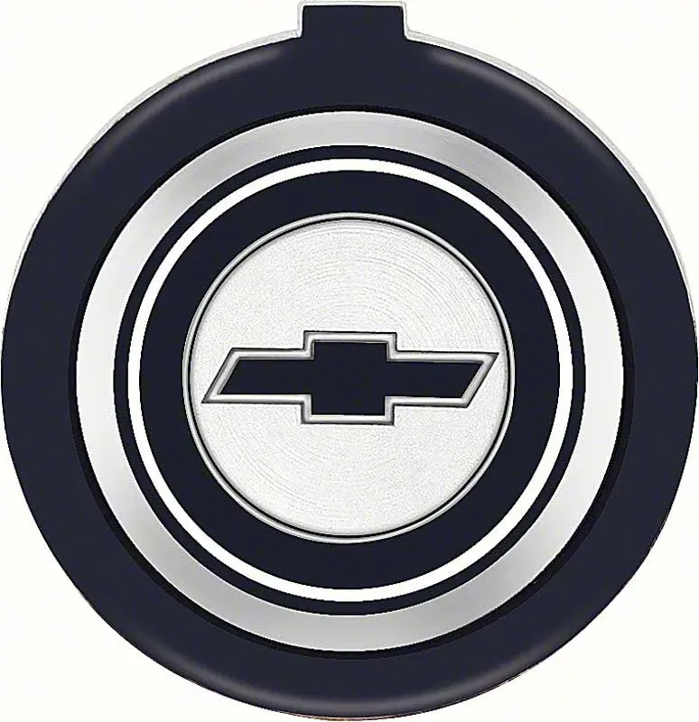1971-1972 Chevrolet Camaro Nova Chevelle Bowtie 4 Spoke Sport Wheel Horn Cap Emblem