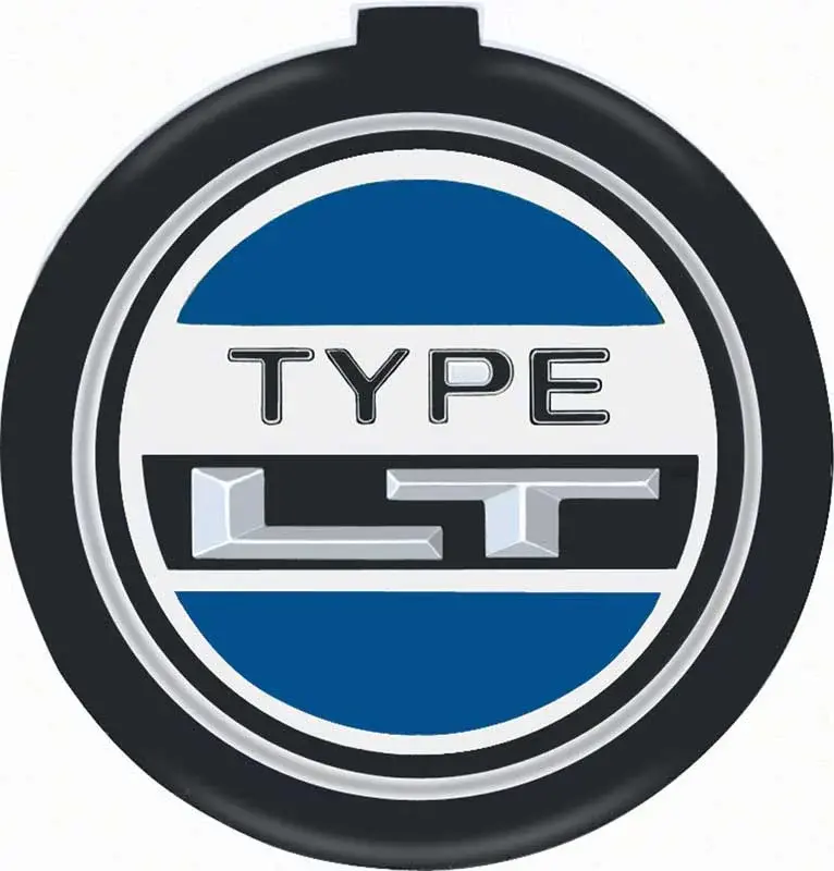 1973-1978 Chevrolet Camaro Type LT 4 Spoke Sport Wheel Horn Cap Emblem