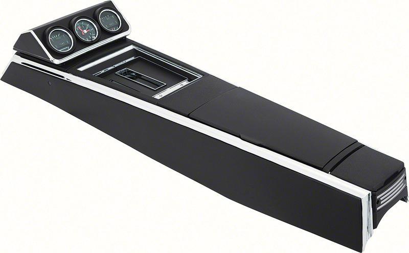 1967 Chevrolet Camaro & Firebird TH350 / TH400 Auto Trans Console Assembly W/ Gauges