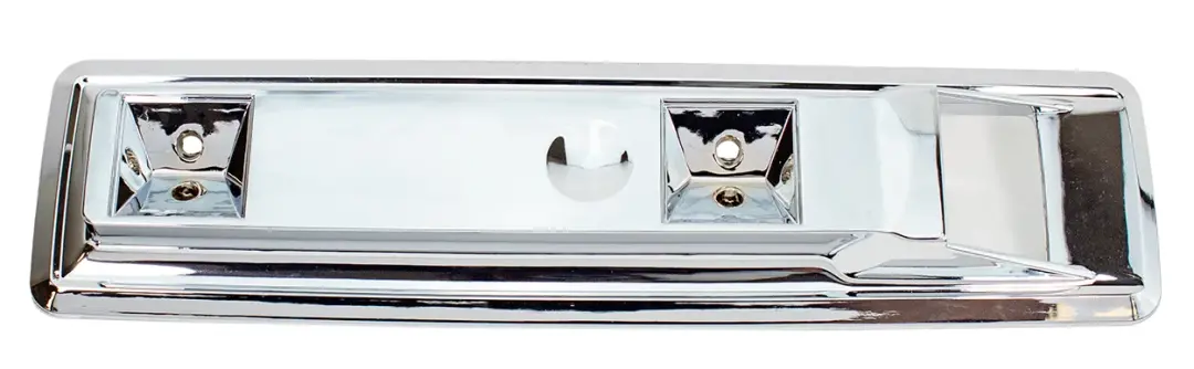 1966-1970 Mopar B Body Chrome Front Armrest Base W/ 9" Pad