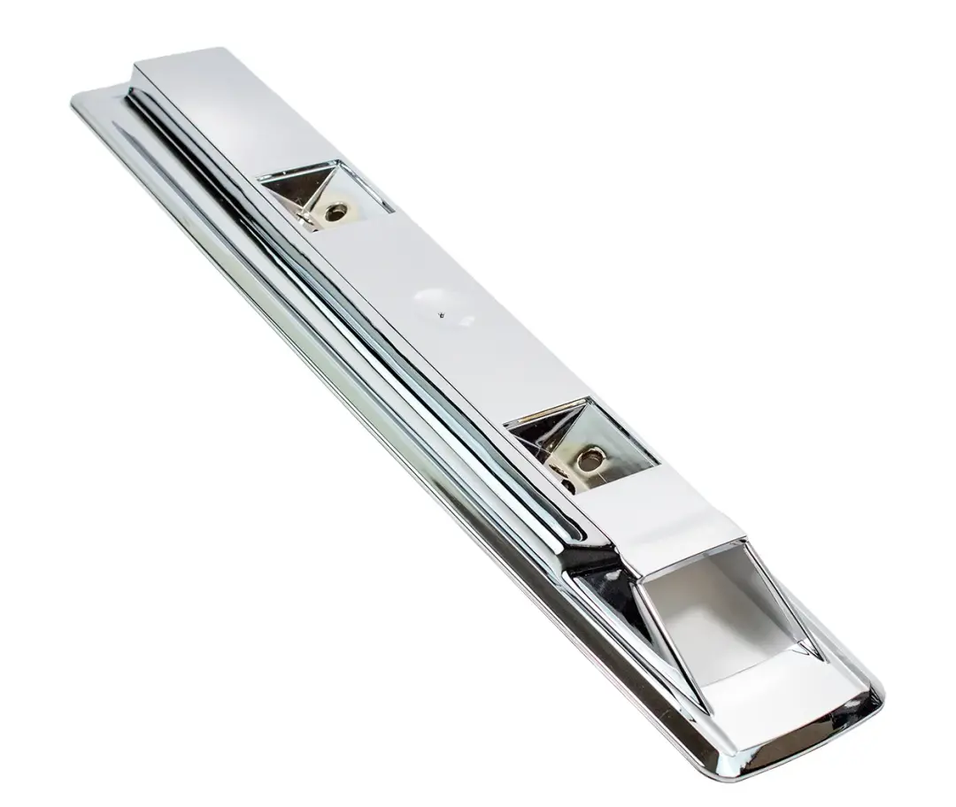 1966-1970 Mopar B Body Chrome Front Armrest Base W/ 13" Pad